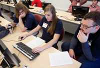 platteville computer science students studying